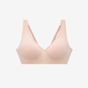 ThirdLove Organic Cloud Cotton Wireless Bra Size MDrose-dust / MD
